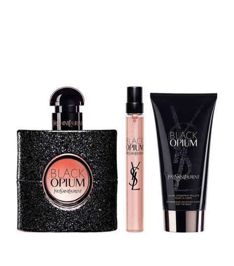 ysl black opium gift set perfume shop|black opium gift set sale.